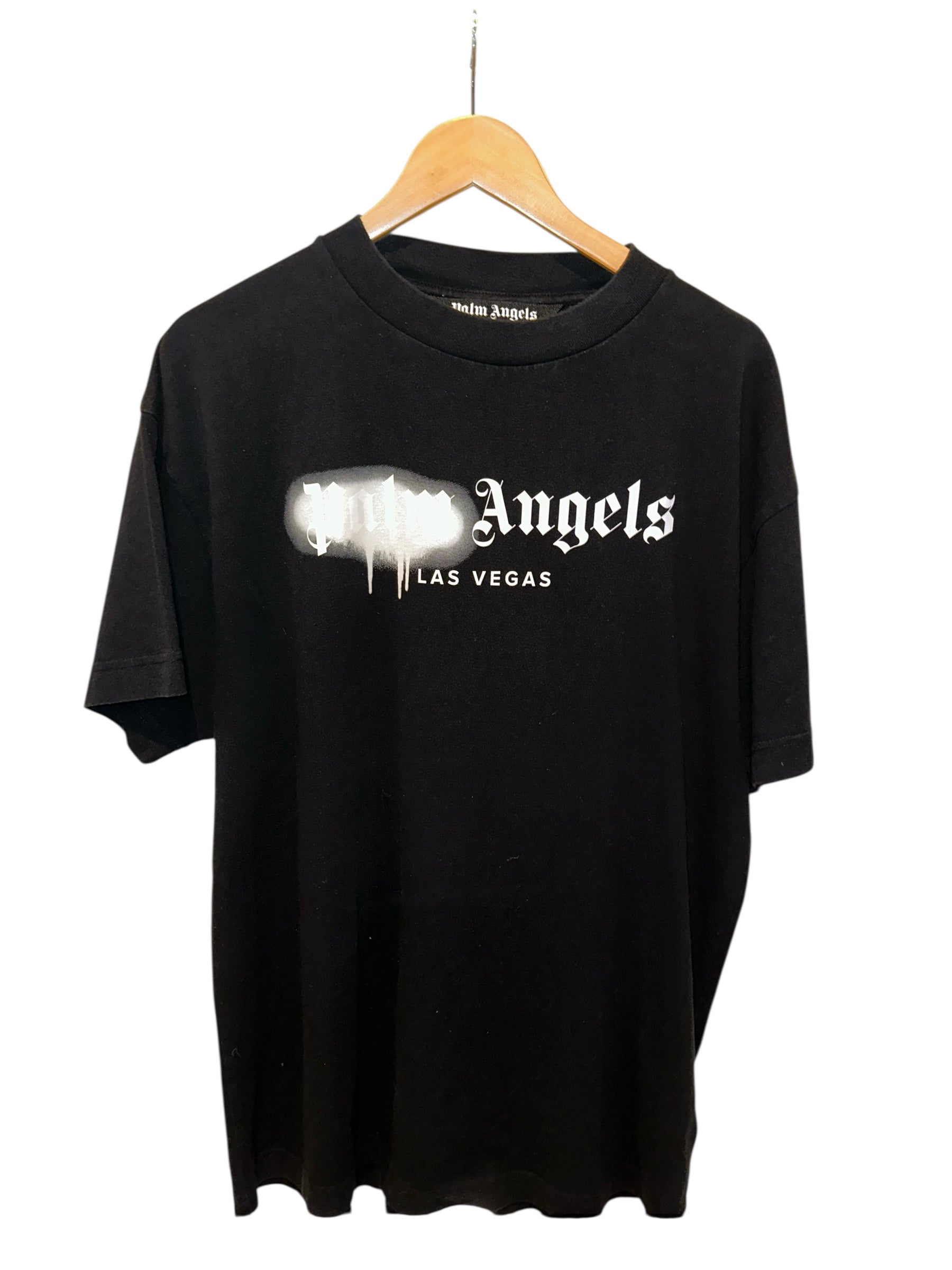 Palm Angels White spray T-shirt