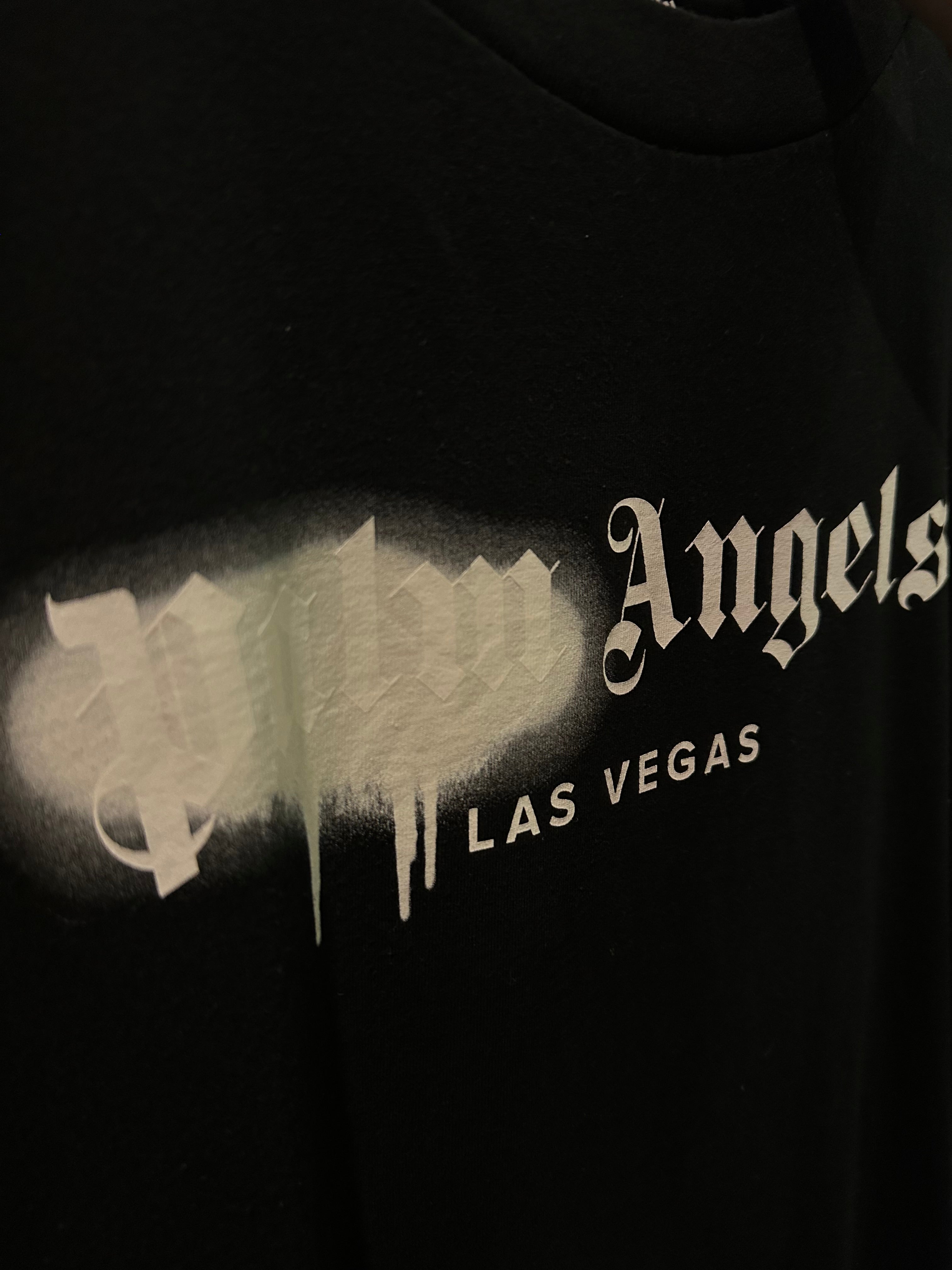 Palm Angels White spray T-shirt